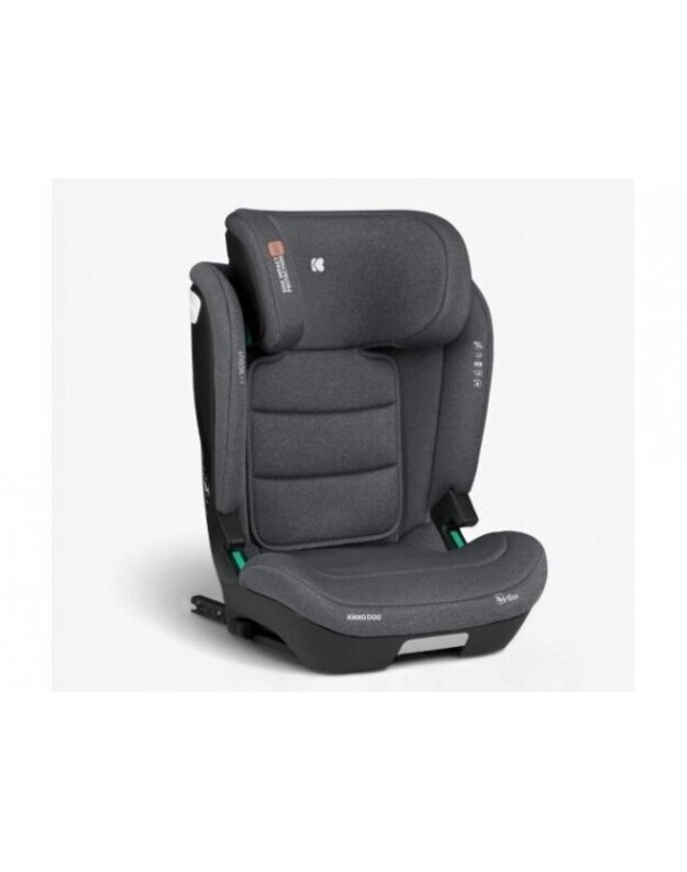 Automobilinė kėdutė KikkaBoo i-Scout i-Size 100–150 cm Dark Grey 1