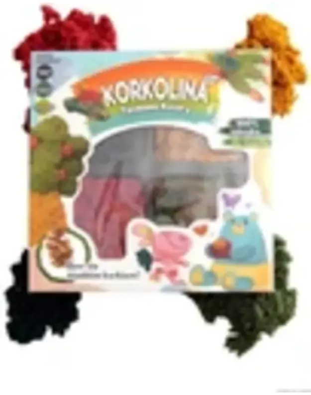 Korkolina ekologiška sensorinė masė iš kamščio 