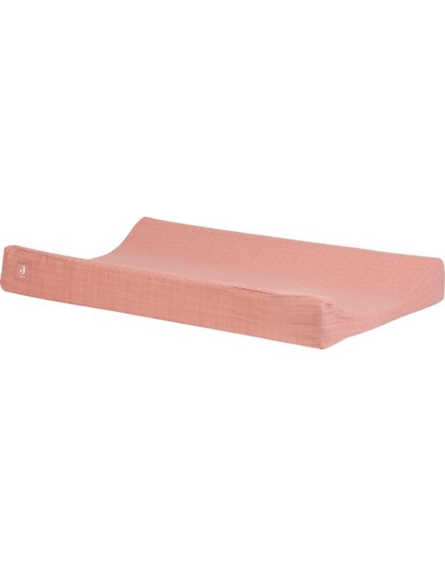 Jollein vystymo pagalvės užvalkalas Wrinkled Rosewood 50x70 cm 