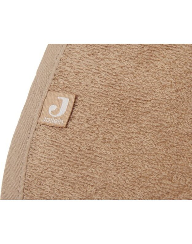 Jollein frotinė seilinukė Biscuit 40 cm – minkšta ir sugerianti kūdikiui 1