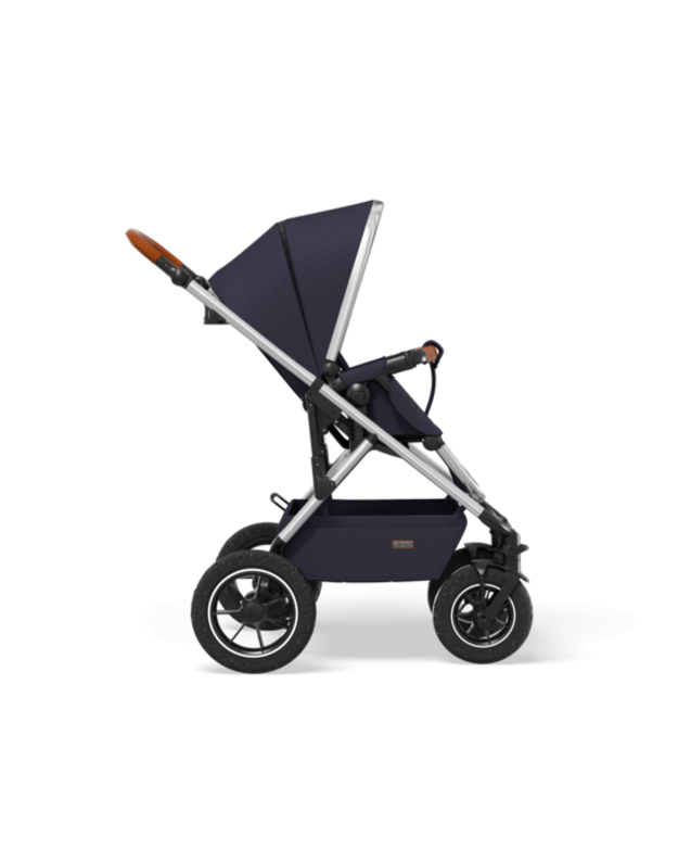 Universalaus vežimėlio komplektas Moon Nuova Air 2in1 Navy 10