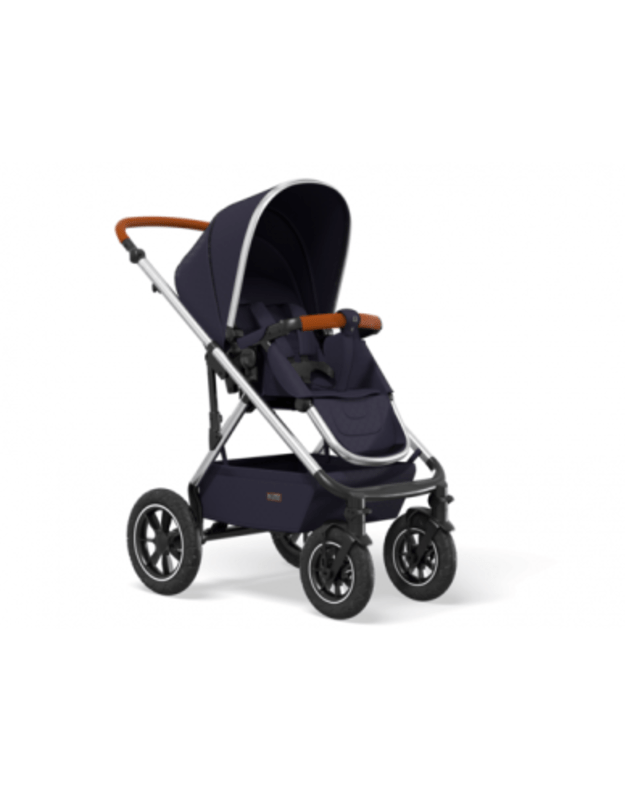 Universalaus vežimėlio komplektas Moon Nuova Air 2in1 Navy 8