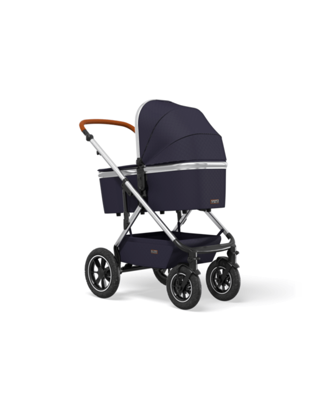 Universalaus vežimėlio komplektas Moon Nuova Air 2in1 Navy 3