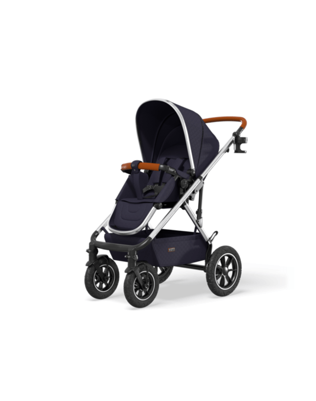 Universalaus vežimėlio komplektas Moon Nuova Air 2in1 Navy 5