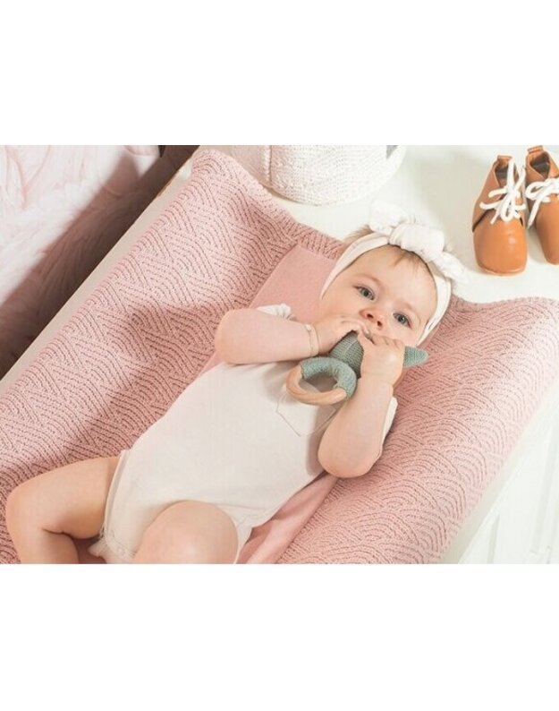Jollein teether-rattle "Deer" Ash Green