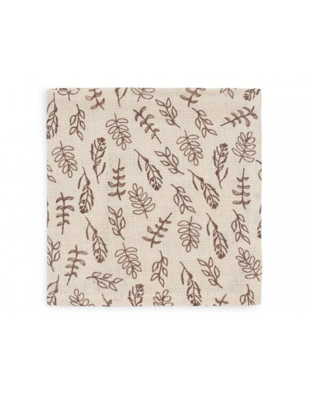 Jollein muslino merliukai 31x31 cm Meadow Chesnut 3vnt