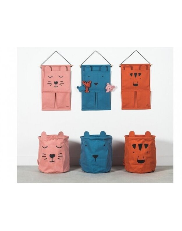 Jollein soft storage box Animal Club Rust 2
