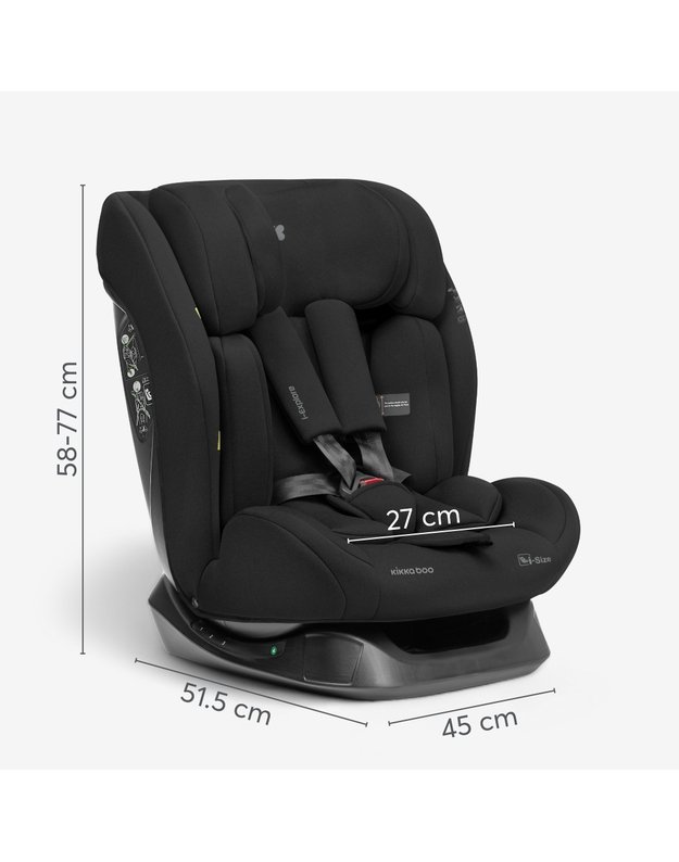 Automobilinė kėdutė Kikka Boo i-Explore Brown– i-Size (40-150 cm)