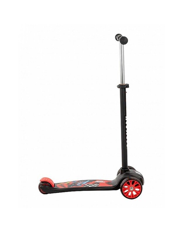 KikkaBoo Street Race Black - paspirtukas