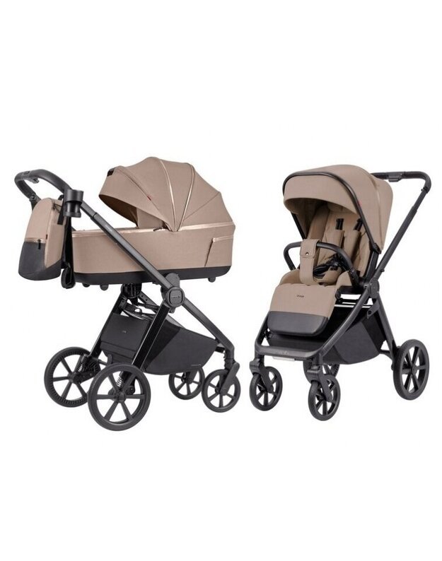 Universal stroller set Carrello Omega Plus 2in1 Asteroid Beige