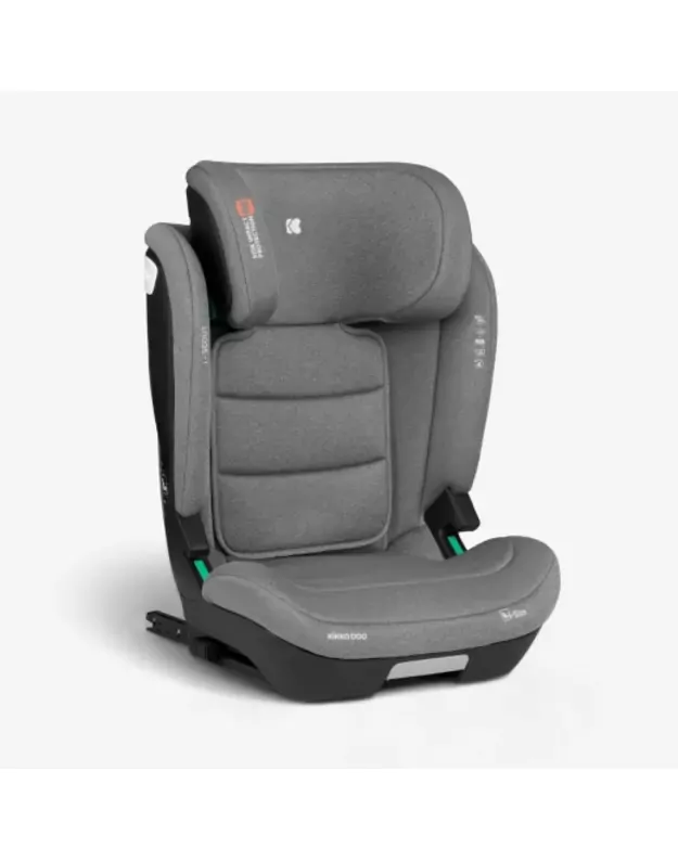 Automobilinė kėdutė KikkaBoo i-Scout i-size 100-150cm Light Grey