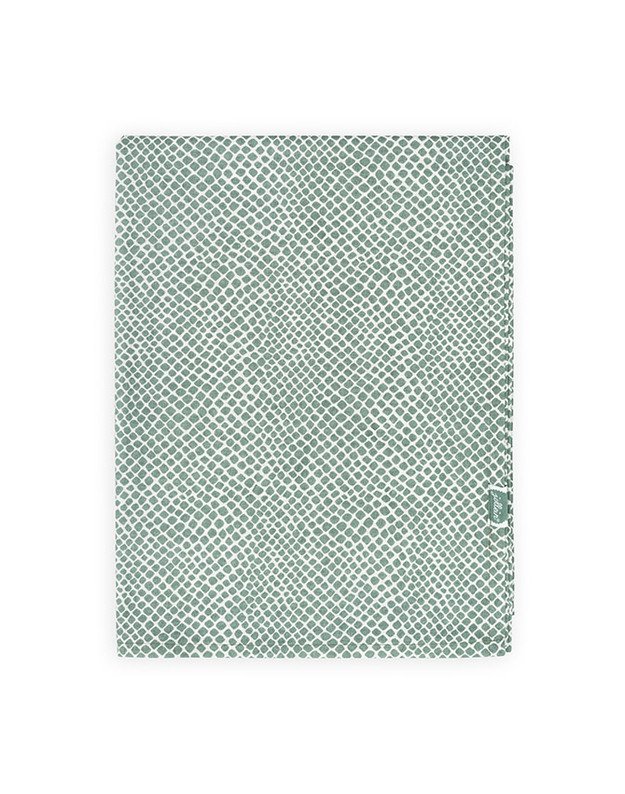 Jollein kūdikio antklodė Jersey Snake Ash Green 75x100 cm