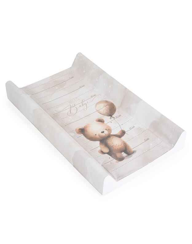 Kietas vystymo kilimėlis Cangaroo Hello Baby 50x80 cm su ūgio matuokliu
