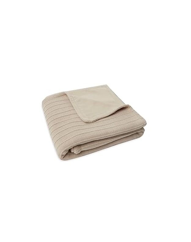 Jollein Pure Knit Nougat Velvet antklodė 75x100 cm  4