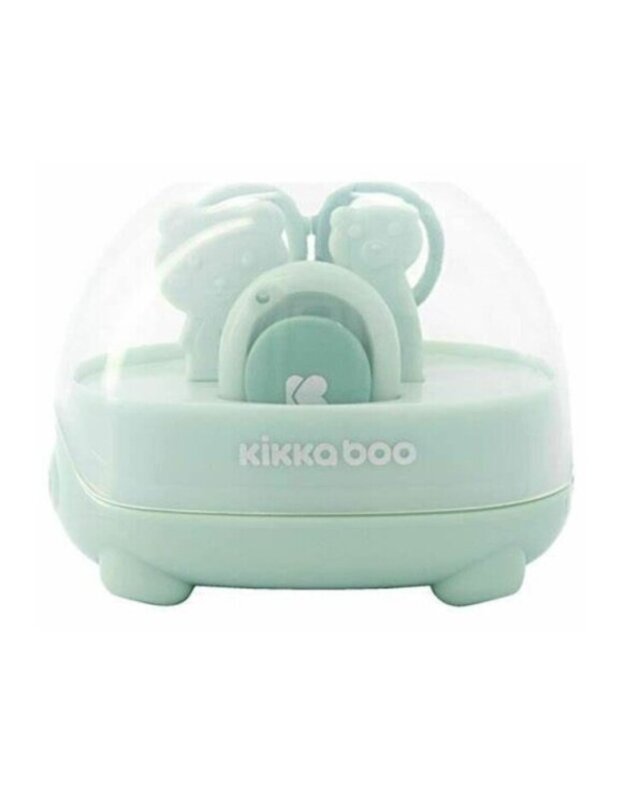 KikkaBoo manikiūro rinkinys naujagimiui Bear Mint 