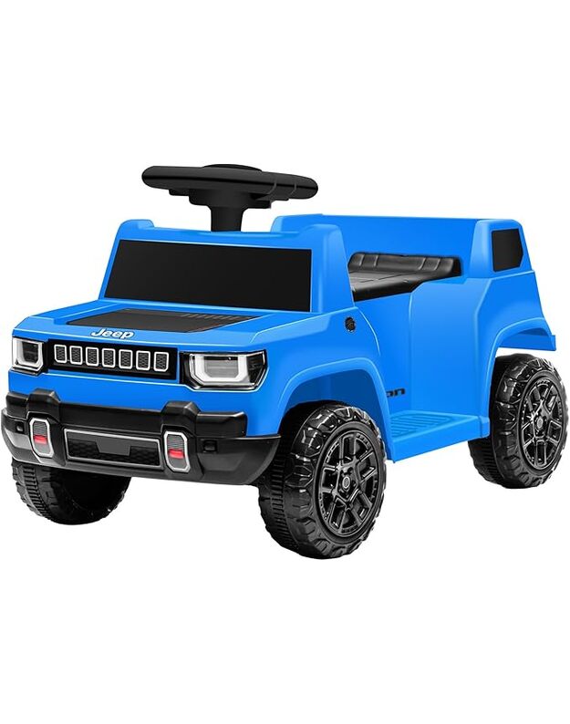Elektrinis paspiriamas automobilis vaikams 6V Blue