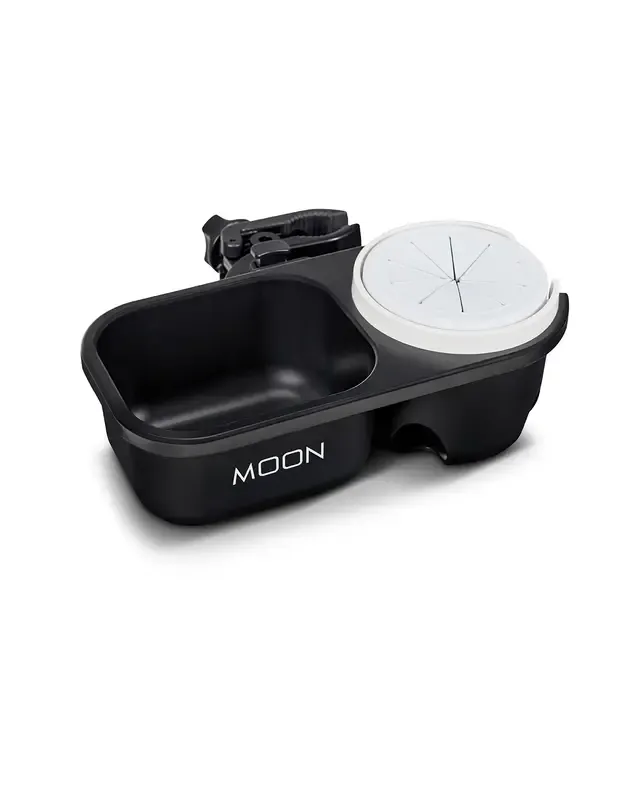 Moon buteliuko laikiklis su užkandžių dėžute 