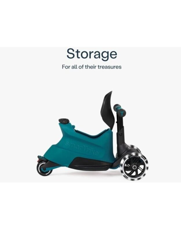 SmarTrike Xtend Ride On Scooter Plus Teal– paspirtukas nuo 1 iki 12 metų 2