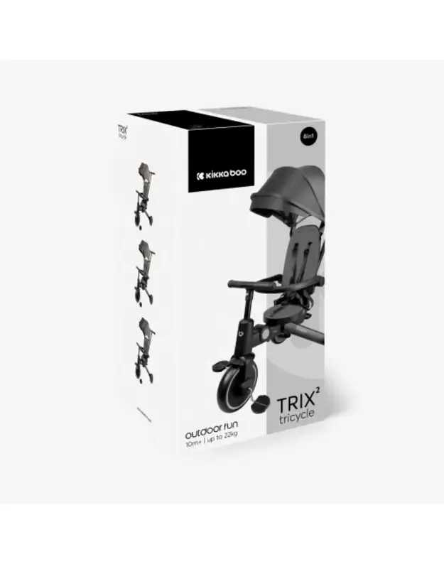 Trix 2 Grey 8in1 Tricycle