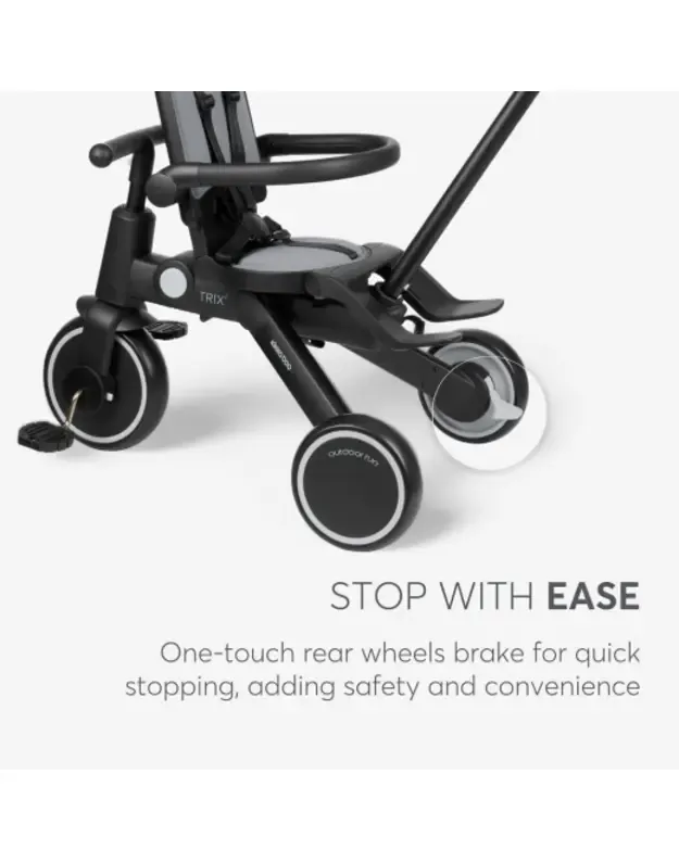 Trix 2 Grey 8in1 Tricycle