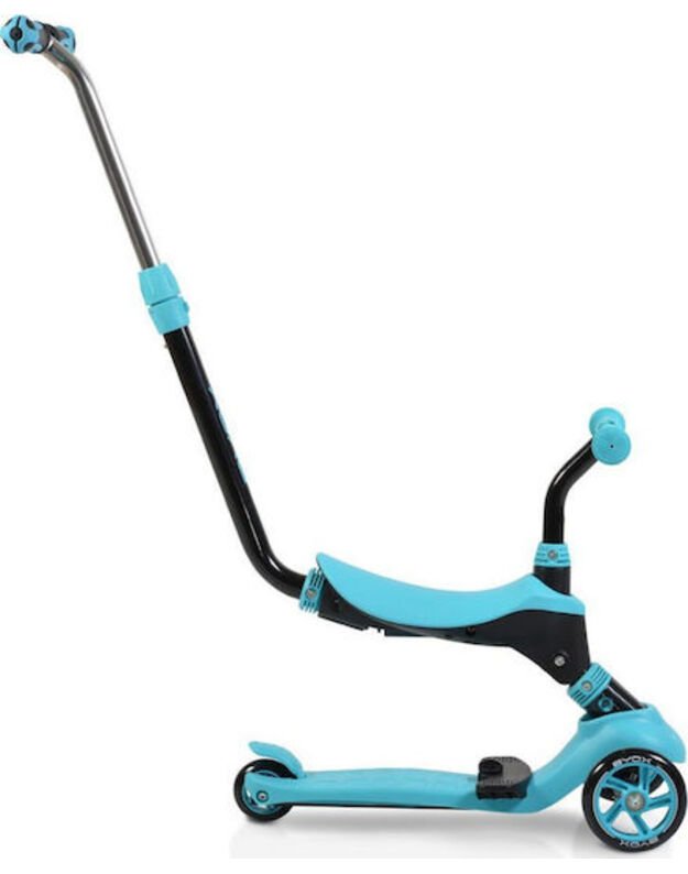 Byox Vaikiškas paspirtukas Tristar 3 ratų su sėdyne mėlynas 1