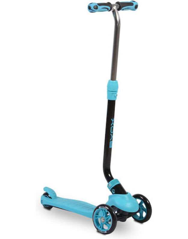 Byox Vaikiškas paspirtukas Tristar 3 ratų su sėdyne mėlynas 4