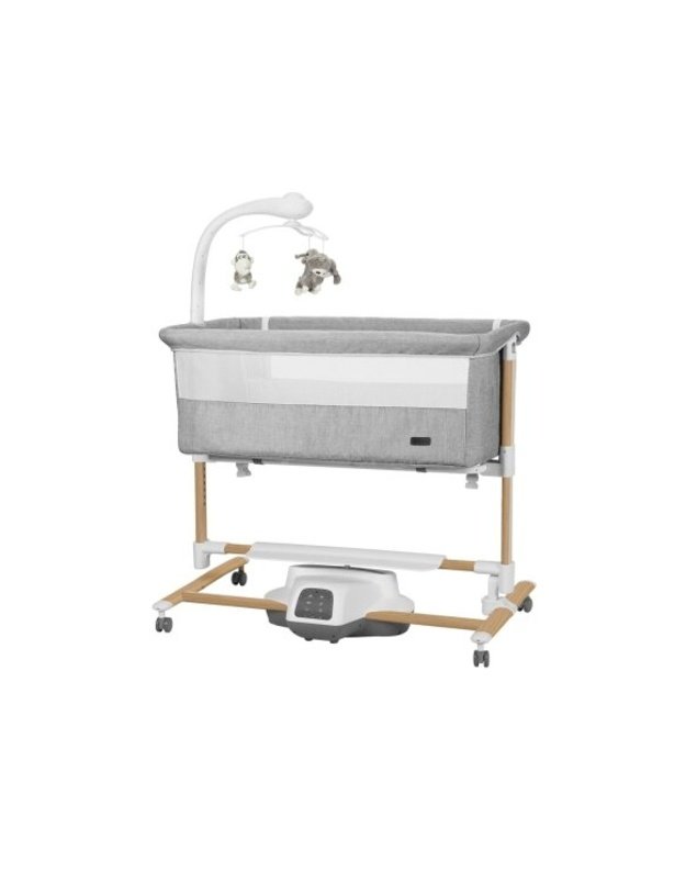 Carrello Bloom supamas lopšiukas  Anchor grey -wooden