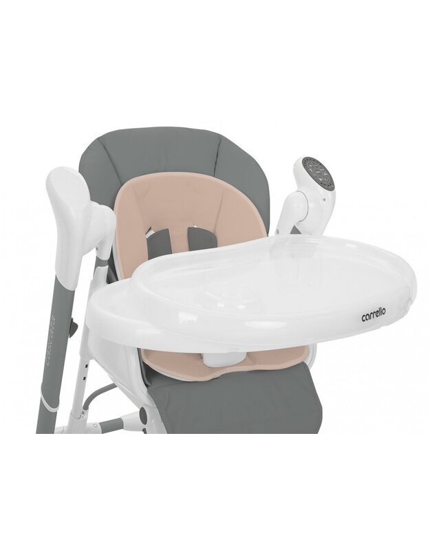 Carrello Cascata maitinimo kėdutė 3in1 Cream Beige 4