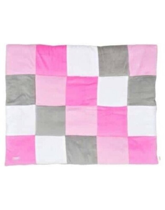 Jollein žaidimų kilimėlis Block 100 x 140  cm. Pink Grey