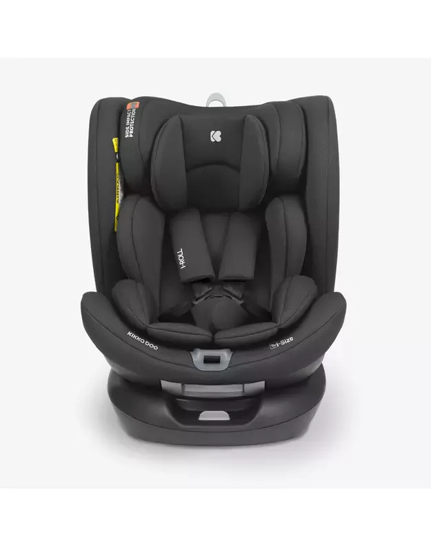 Automobilinė kėdutė   Kikka Boo i-Roll Black – i-Size (40-150 cm)