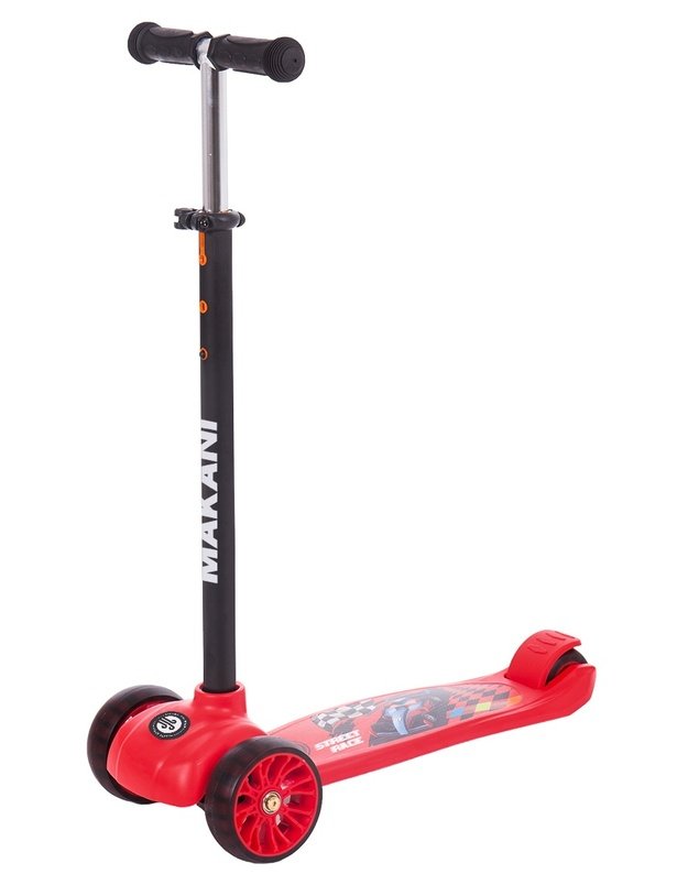 KikkaBoo Street Race Red - paspirtukas