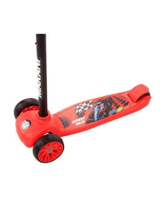 KikkaBoo Street Race Red - paspirtukas