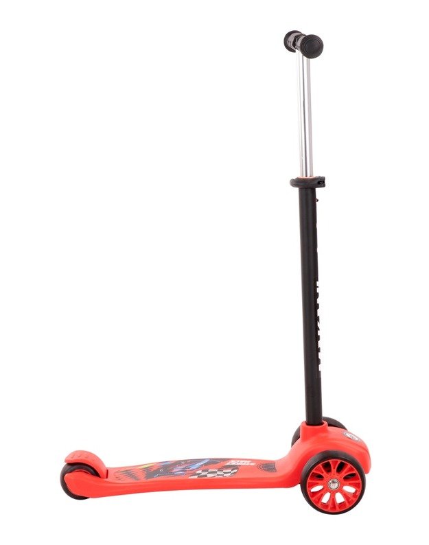 KikkaBoo Street Race Red - paspirtukas