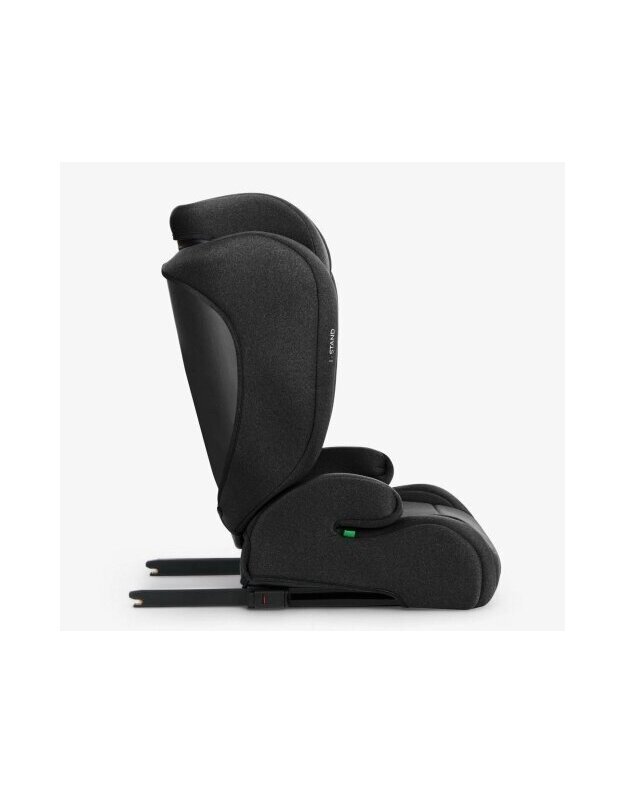 Automobilinė kėdutė KikkaBoo i-Stand i-size 100-150cm Black