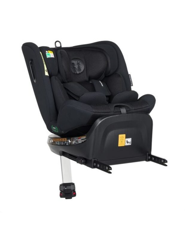 PETITE&MARS Twistguard Pro i-Size Black Air Car Seat 0–36 kg (40–150 cm) 
