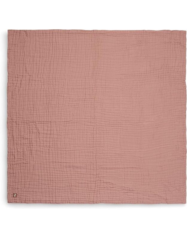 Jollein medvilninis pledukas kūdikiui Wrinkled Rosewood 75x100 cm 2