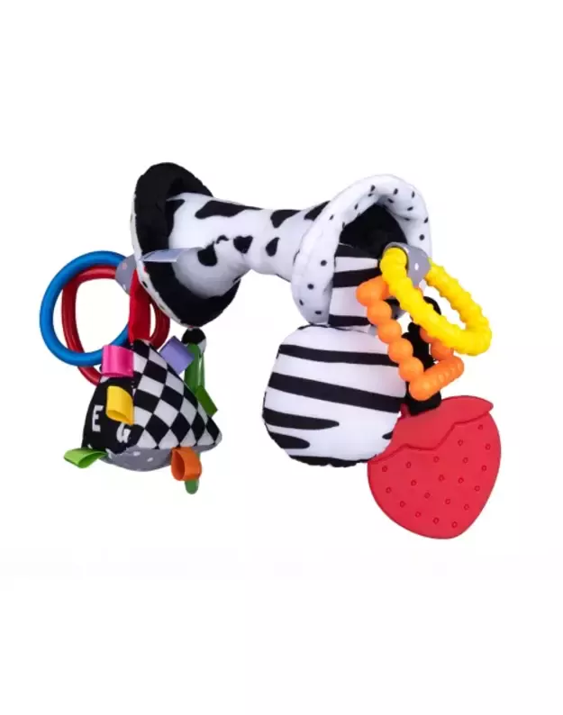 Moni BaliBazoo Twister Rattle & Teether for Babies  1