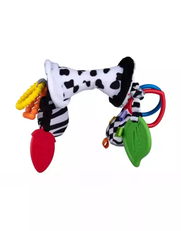 Moni BaliBazoo Twister Rattle & Teether for Babies  2