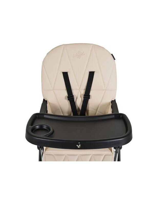 Cangaroo Waffle maitinimo kėdutė Beige  4