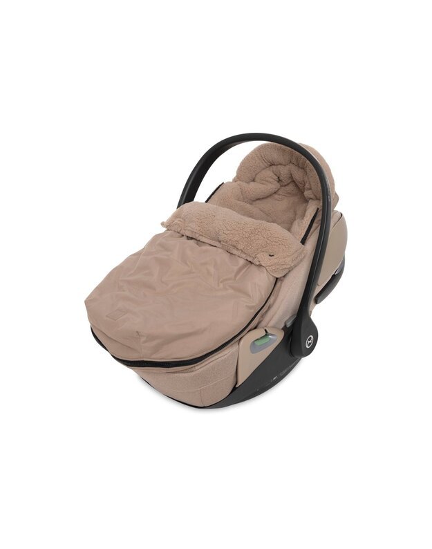 Jollein vokelis Milky Coffee – šiltas ir jaukus vokelis automobilinei kėdutei ar lopšiukui 2