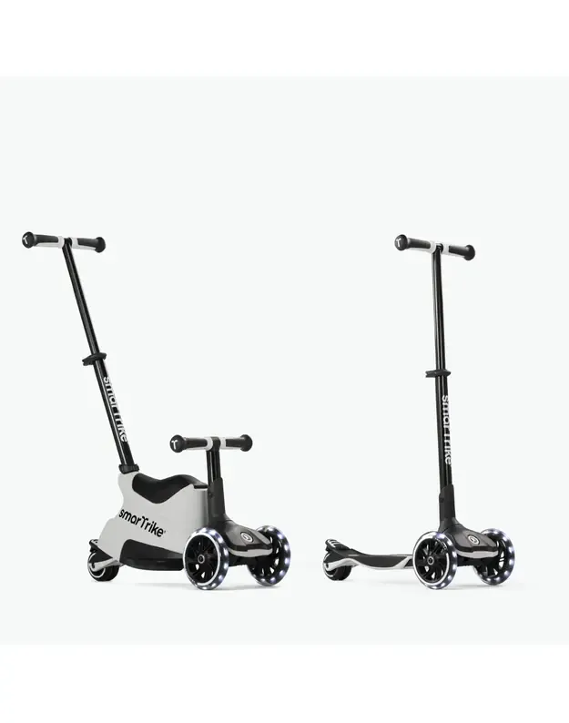 SmarTrike Xtend Ride On Scooter Plus Cool Grey – paspirtukas nuo 1 iki 12 metų 1