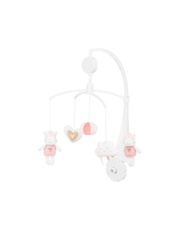 KikkaBoo muzikinė karuselė Hippo Dreams – raminanti ir lavinanti kūdikiui