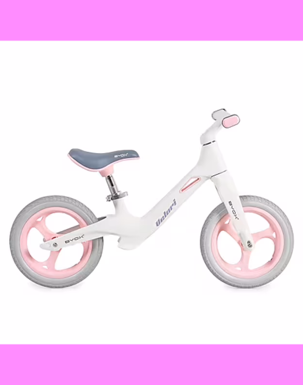 Byox Byox Velori 12" balansinis dviratukas su muzika ir LED apšvietimu Pink