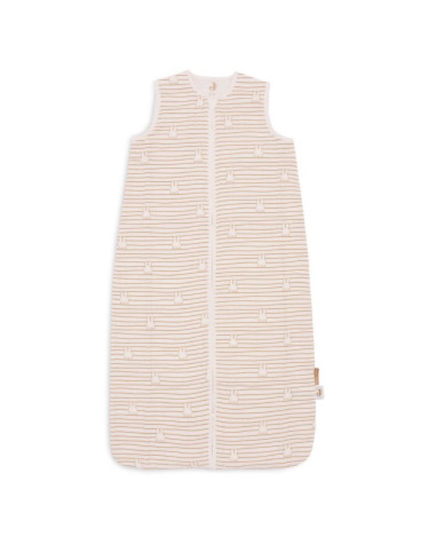 Jollein Miffy Stripe Biscuit muslino miegmaišis kūdikiui, 90 cm, 0,5 TOG