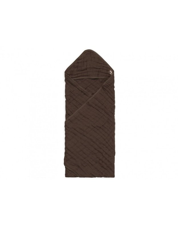 Jollein Cotton Hooded Towel Chestnut 75x75 cm 