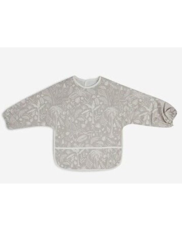 Jollein bib with sleeves, waterproof Botanical Nougat