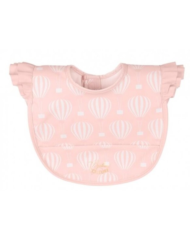 Bjallra of Sweden bib - Pink Sky