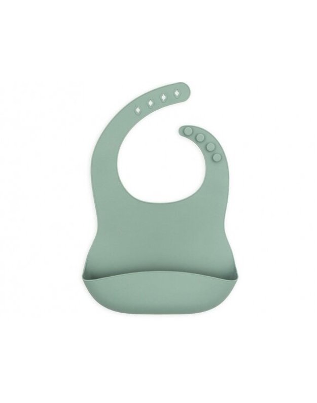 Jollein silicone bib Ash Green