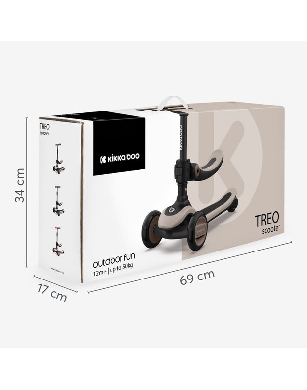 Scooter TREO Beige - 2in1