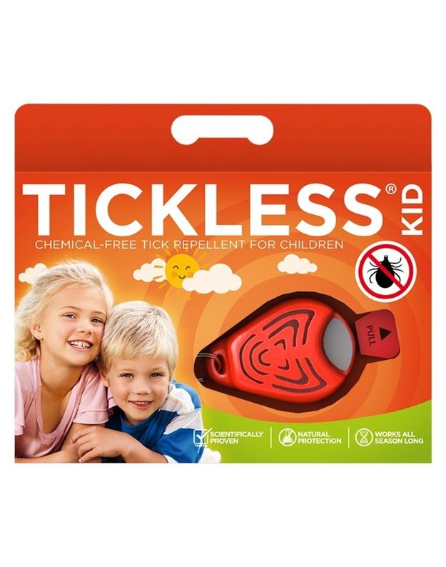 Tickless ultragarsinė apsauga nuo erkių kūdikiams ir vaikams